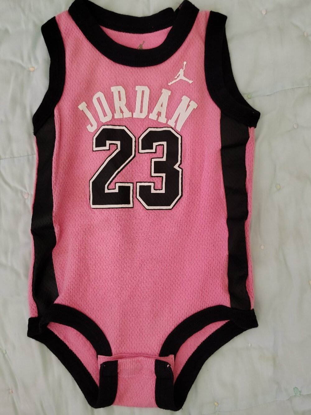 Jordan Baby Girl Onesie Size 0-6 Months